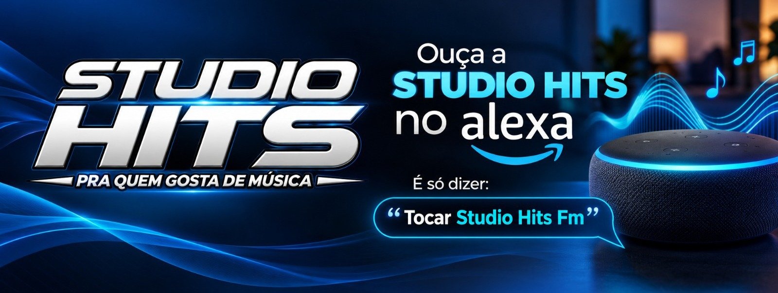 Studio Hits FM na Alexa